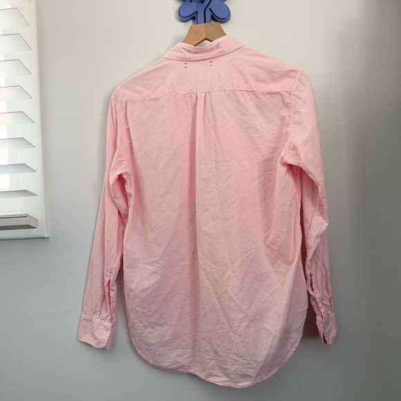 xirena XS beau shirt light pink button up office preppy - Picture 2 of 8